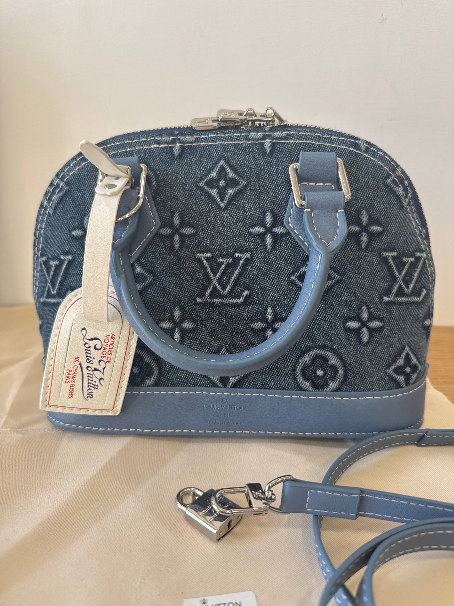 Borsa alma denim