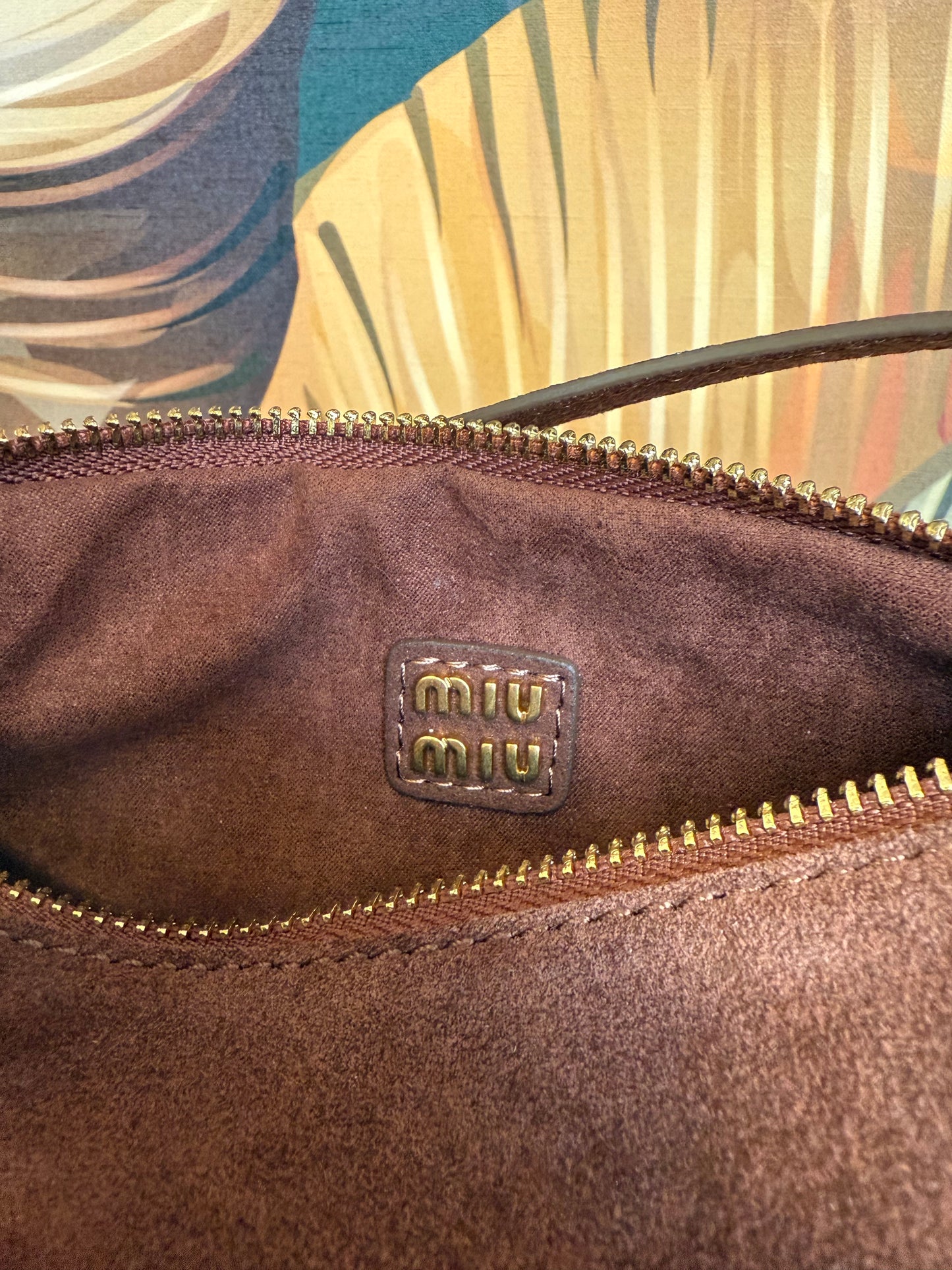 Borsa camoscio brown