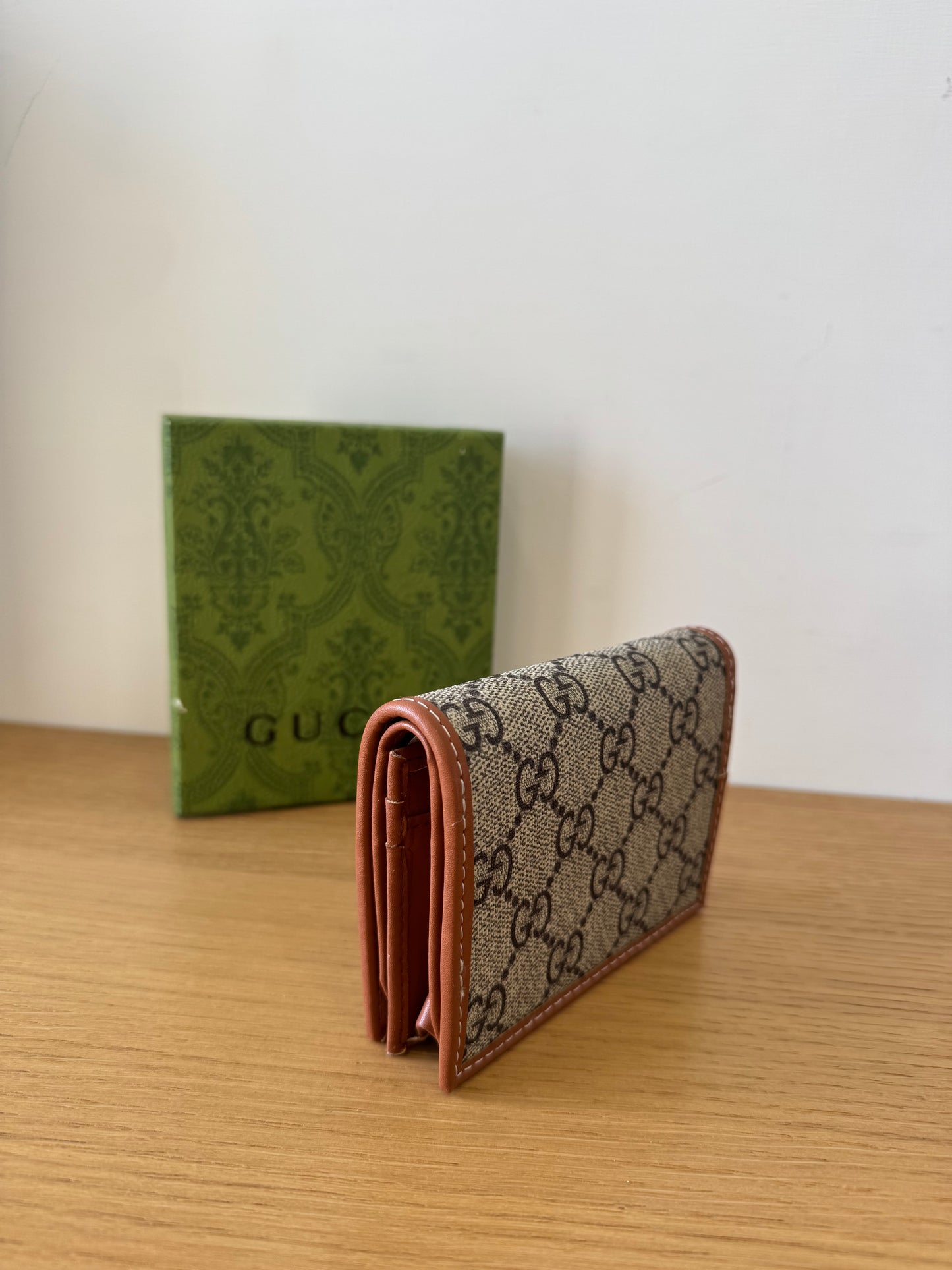 Mini portafoglio gg cuoio