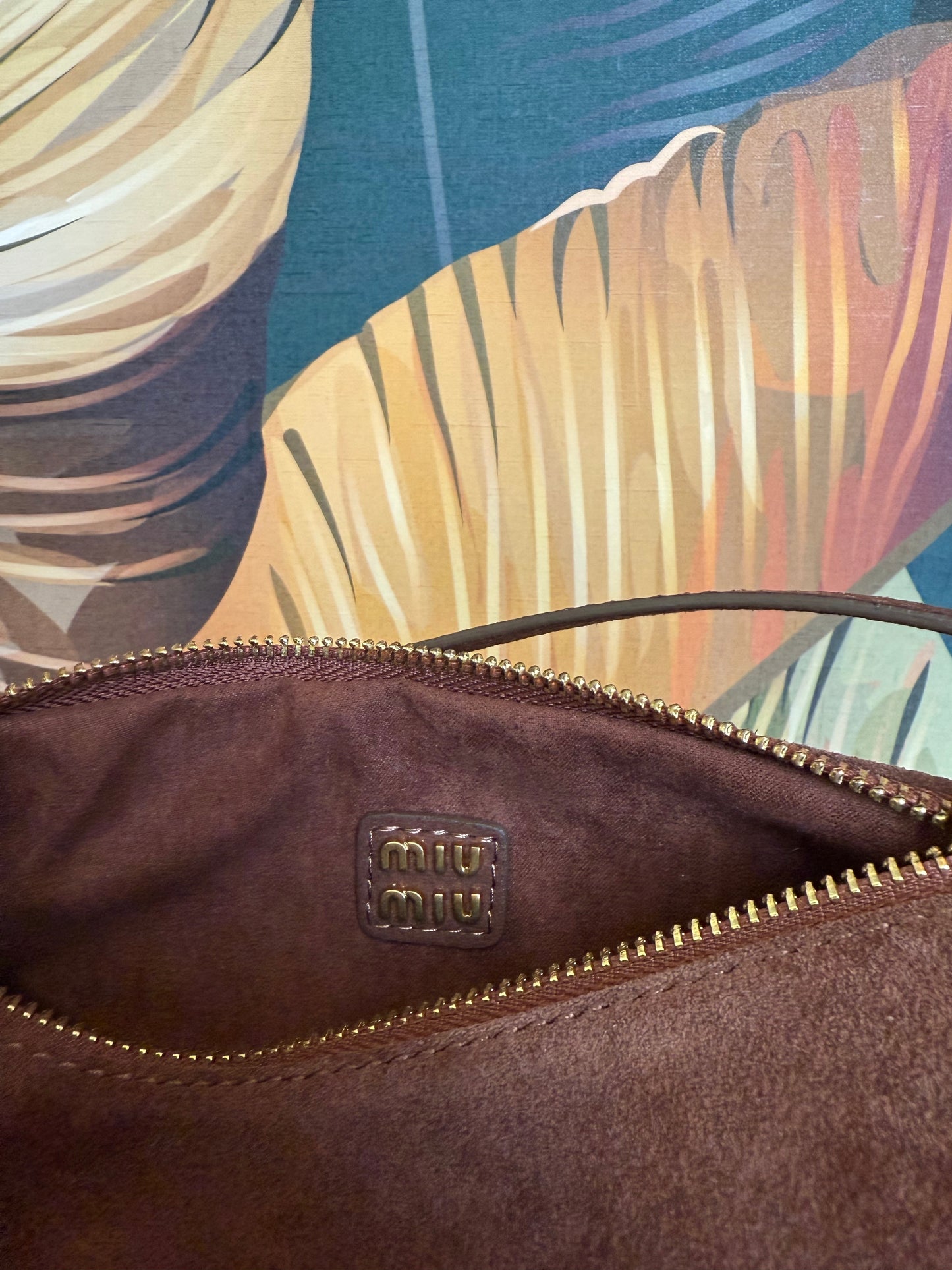 Borsa camoscio brown