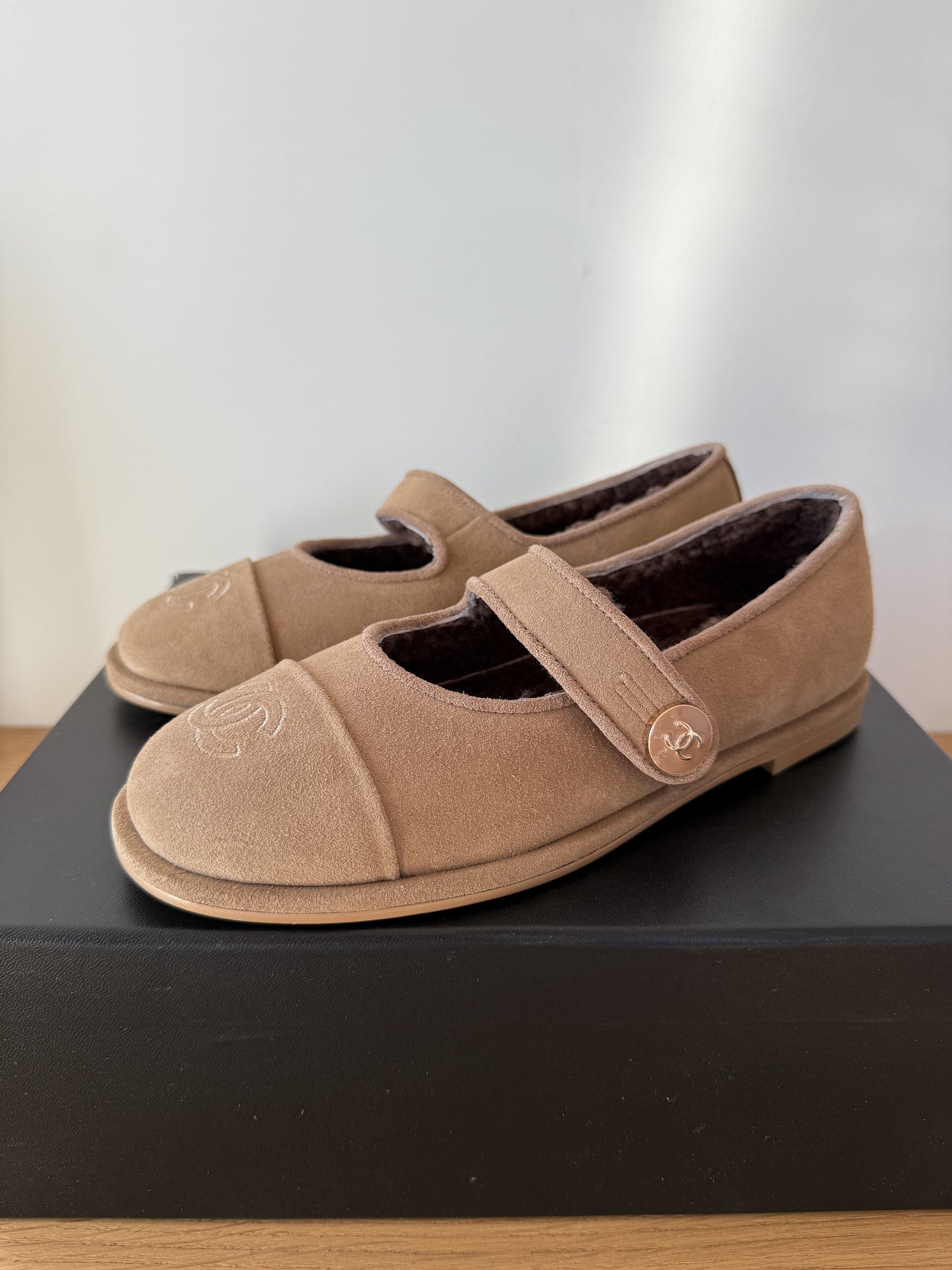 Mocassino in vero camoscio