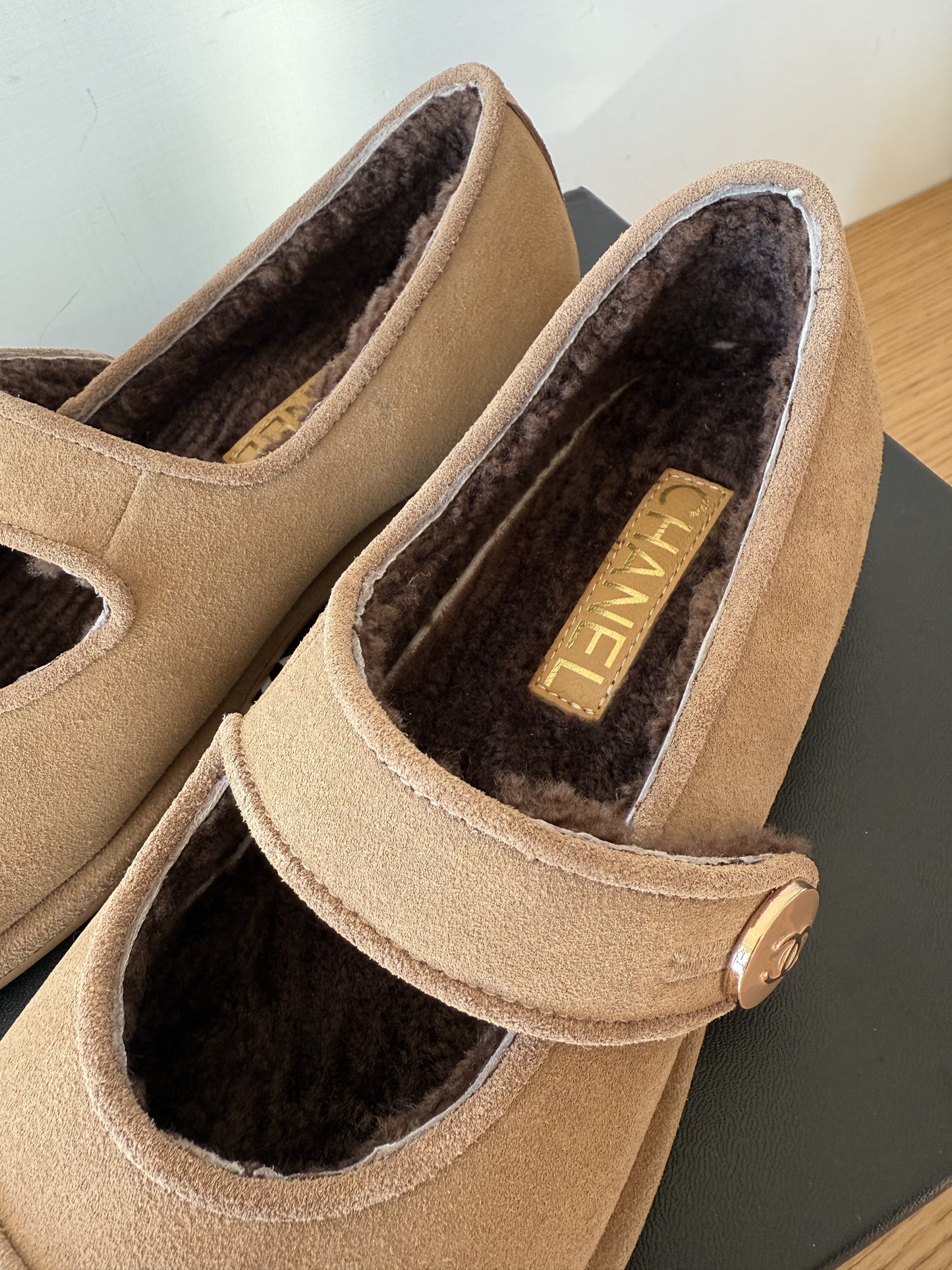 Mocassino in vero camoscio