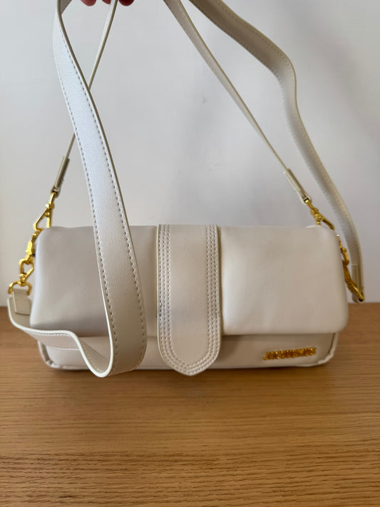 Borsa jacqui panna 25cm