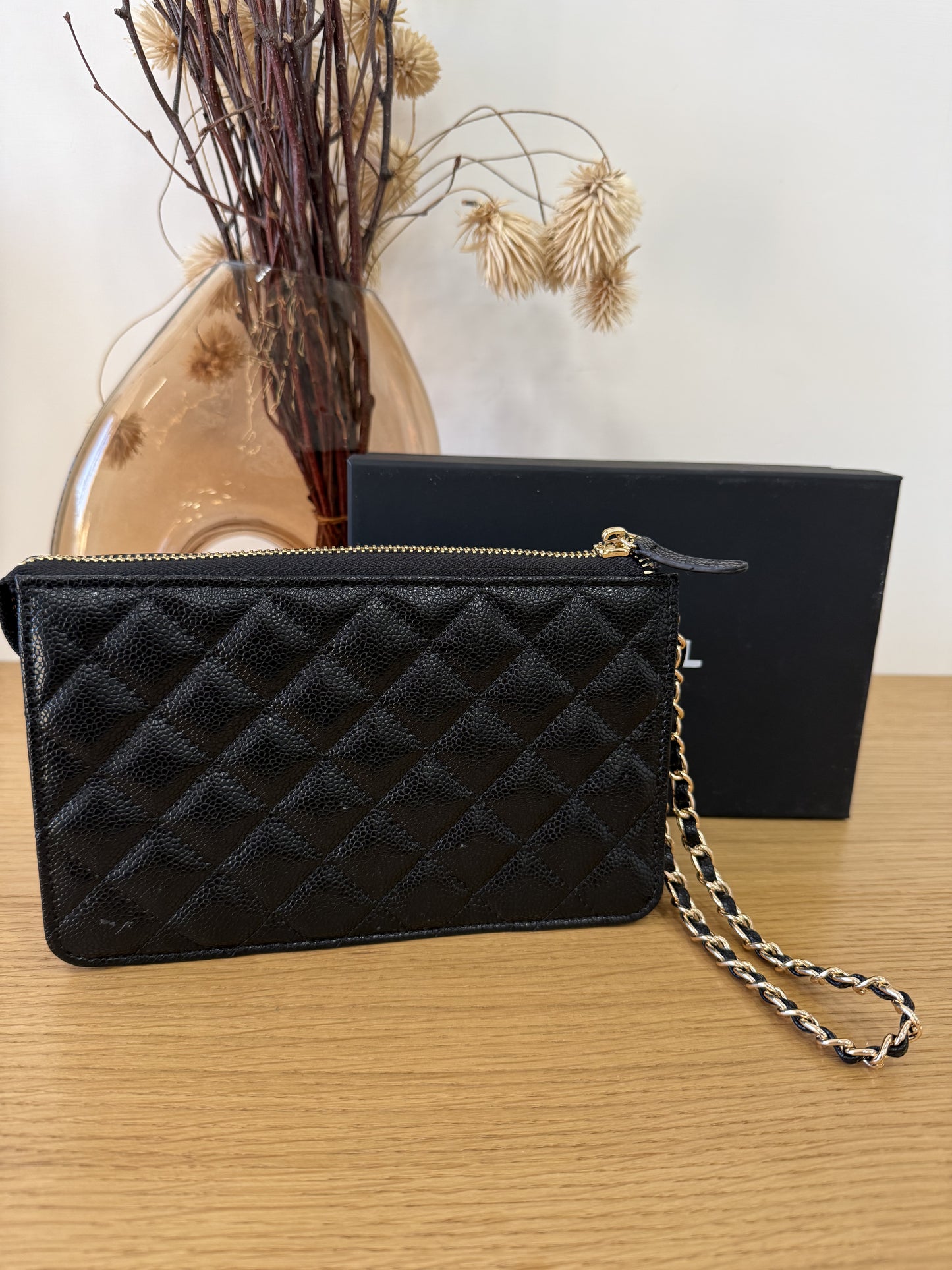 New pochette 20 cm black