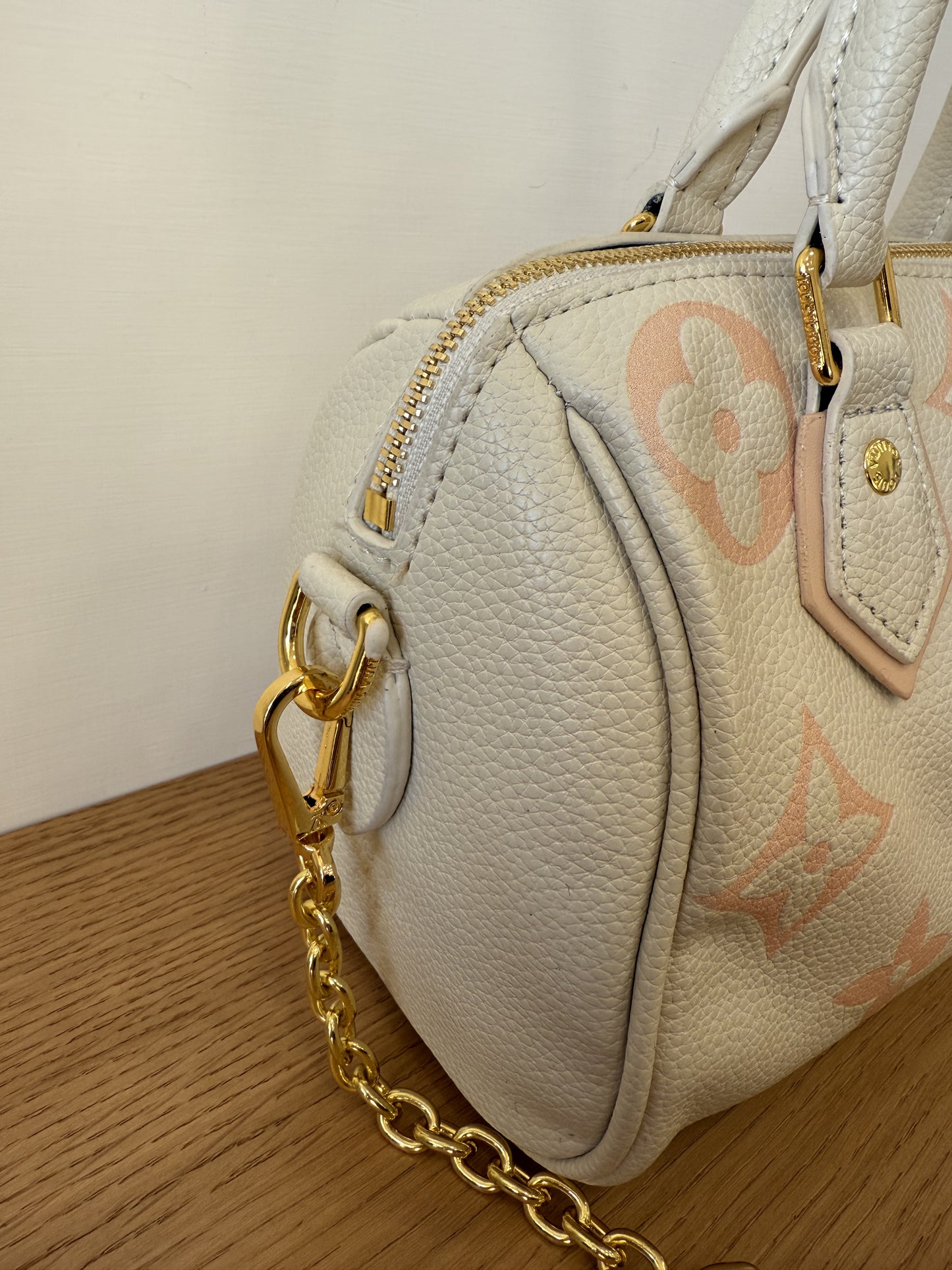 Bauletto 20 cm beige&pink