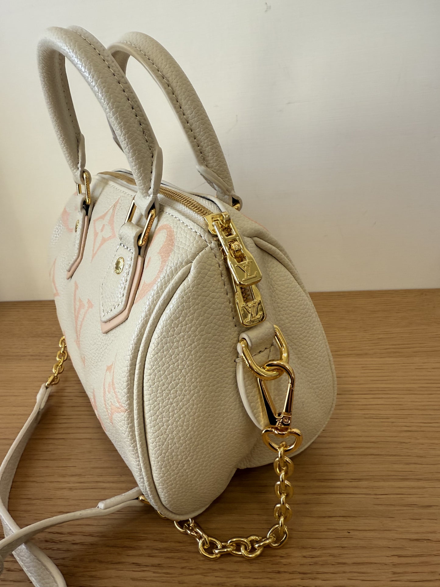 Bauletto 20 cm beige&pink