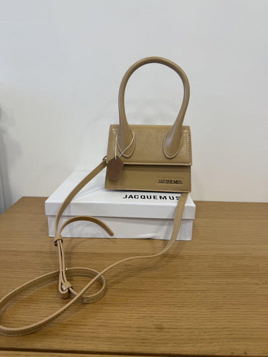 Borsa mini jacqui beige 18cm