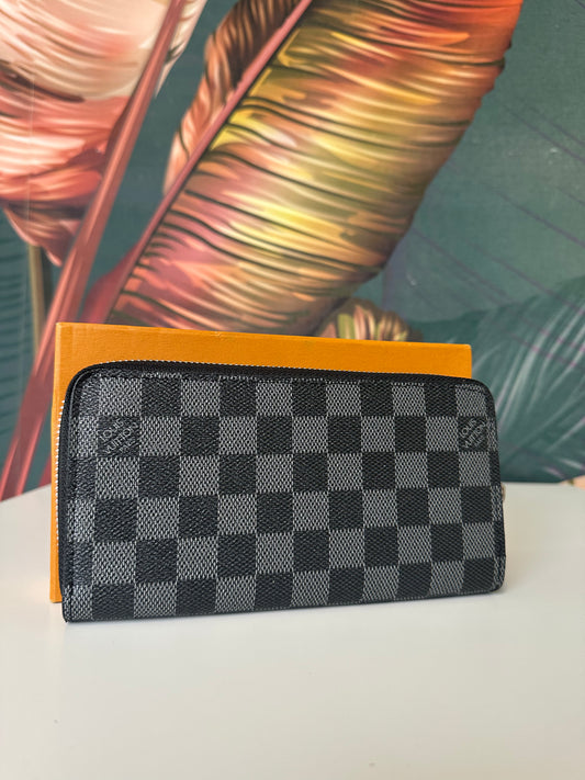 Portafoglio damier black