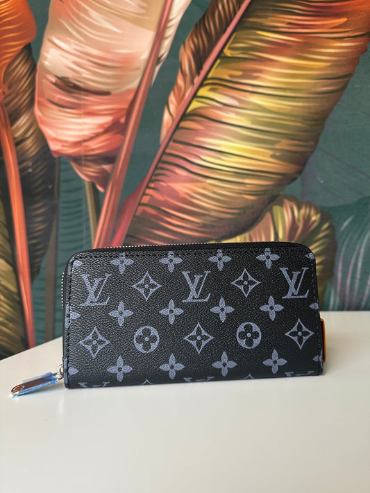 Portafoglio monogram black